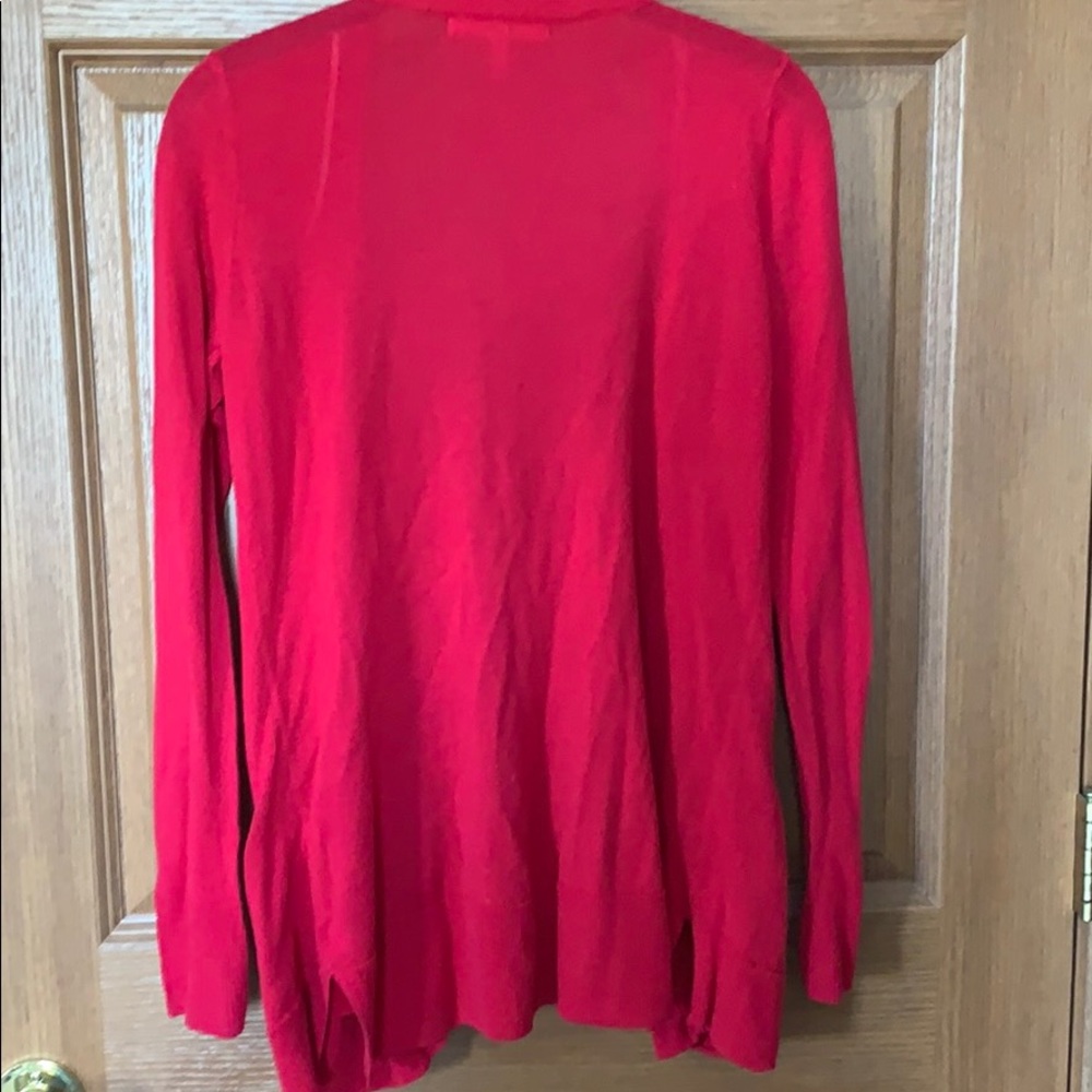 Red Cardigan - Picture 2 of 2